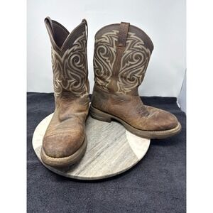 Durango Men's 11" Rebel Brown Western Cowboy Boots Size 9.5 DB4104